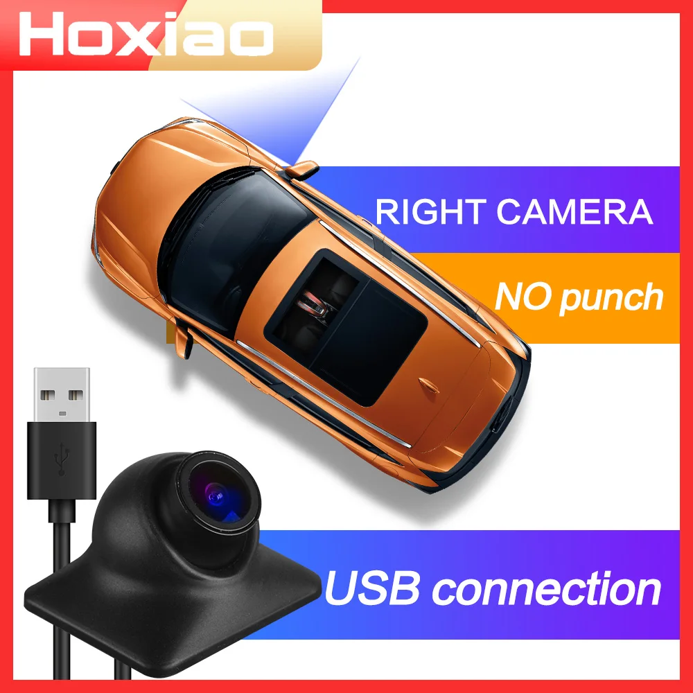 Правая или левая система поддержки слепого пятна USB камера для проигрыватель