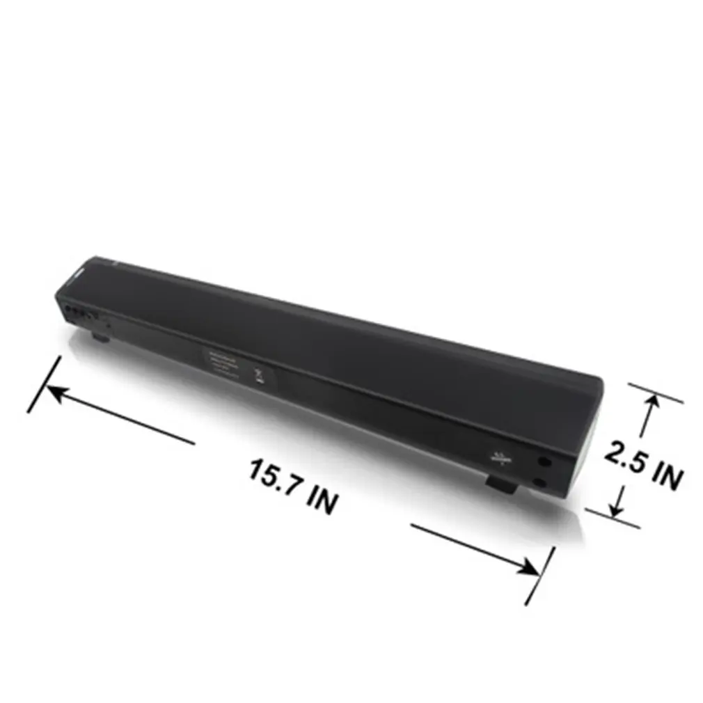 USB заряжаемый Bluetooth Саундбар сабвуфер стерео динамик для компьютера настольный ноутбук ПК Высокая производительность звука
