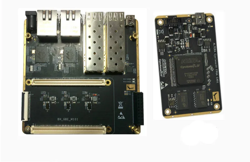 US $133.61 FPGA Gigabit Ethernet DDR2DDR3 Dual Electrical Port Dual SFP Development Board Optical Communication Tool