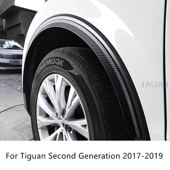 

For Tiguan Second Generation 2017-2019 Tires Wheel-arch Trim Wheel Eyebrow Arch Decorative Strip Wheel Eyebrow Protector Fitting