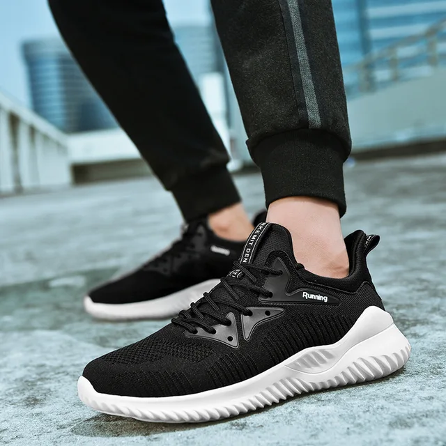 US $39.90 maa Fashion Mesh Round Cross Straps Flat Sneakers Running Shoes Casual Shoes Brand Men Sneakers Win