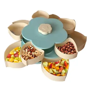 

Plastic Storage Box for Seeds Nuts Candy Dry Fruits Case Plum Type Lunch Container for Kids Protect Fruit Case Organizer