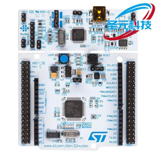 NUCLEO-L152RE NUCLEO-64 STM32L152RE EVAL BRD | Электроника