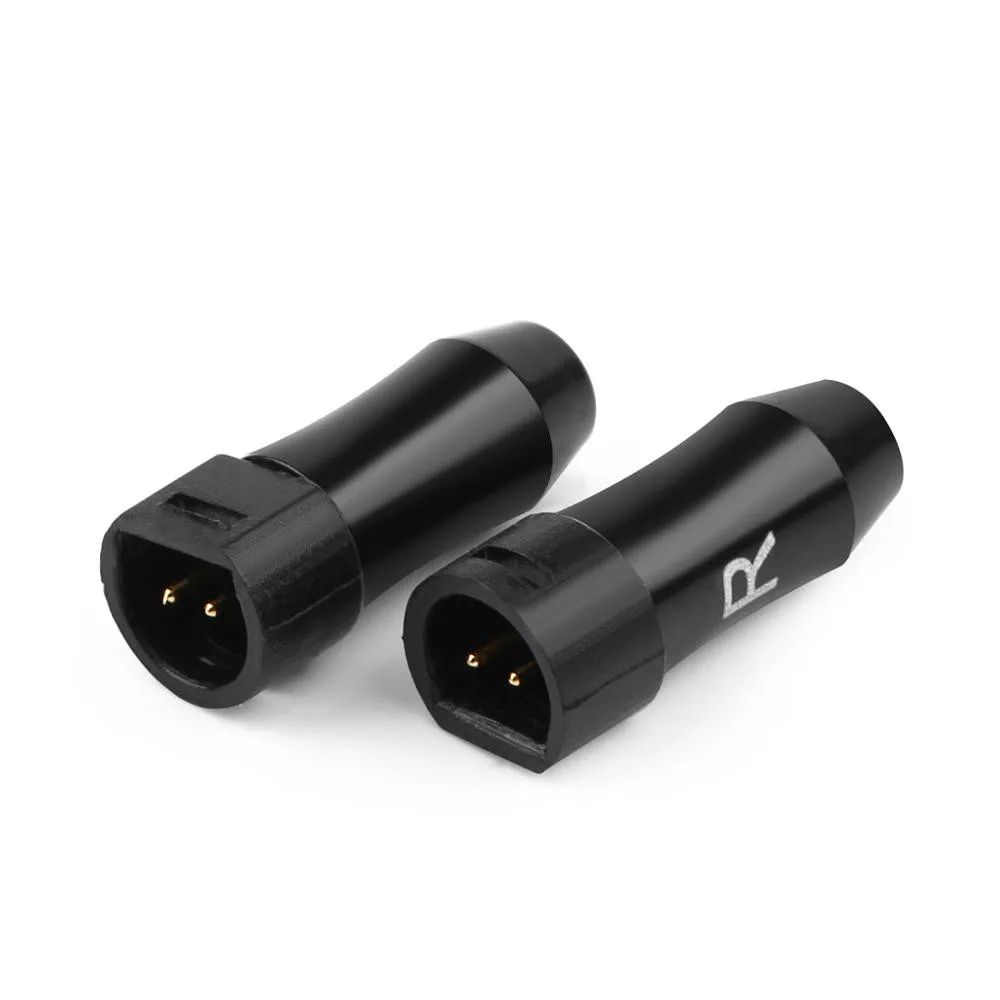 5 пар наушников 2Pin разъем для IE8 IE8I IE80 DIY HiFi гарнитура алюминиевый сплав металлический адаптер аудио разъем провода разъем