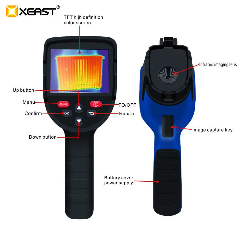 Горячие продажи термальной камеры thermique infrarouge тепловизионная камера инфракрасного изображения XE-31