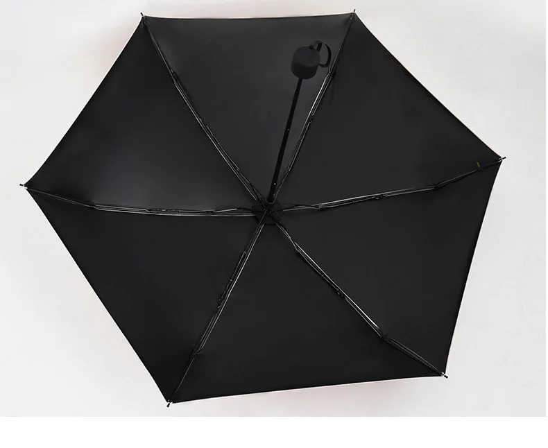 YADA 2020 INS Light Mini Fruit Pineapple Umbrellas Rainy Five Pocket Folding Cartoon Umbrella For Women Men UV Umbrella YD200038