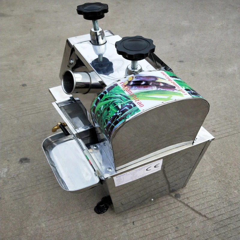 

Коммерческий Нержавеющая сталь сахарного тростника соковыжималка машина Лидер продаж Портативный мелкие бытовые сахарного тростника сок Extractor