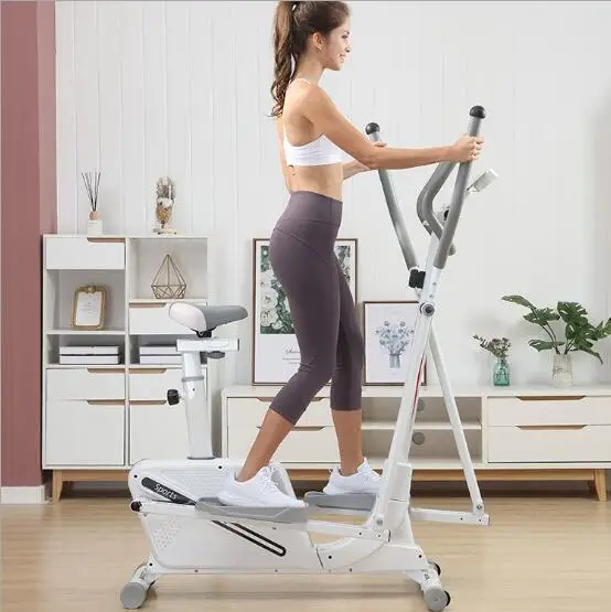 Elliptical Locomotive Household Magnetron Indoor Fitness Equipment Multifunctional Space Walker Silence magnetic bike