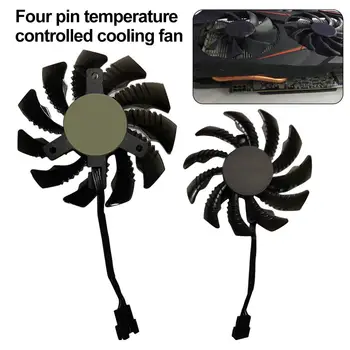 

P104 Replacement 75mm 4Pin Video Graphics Card Cooler Cooling Fan for 1070 1080 Drop shipping
