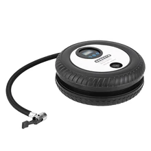 12V 260PSI Digital Portable Car Tire Inflator Pump Air Compressor blue LED Digital display with 3 different nozzle adapters