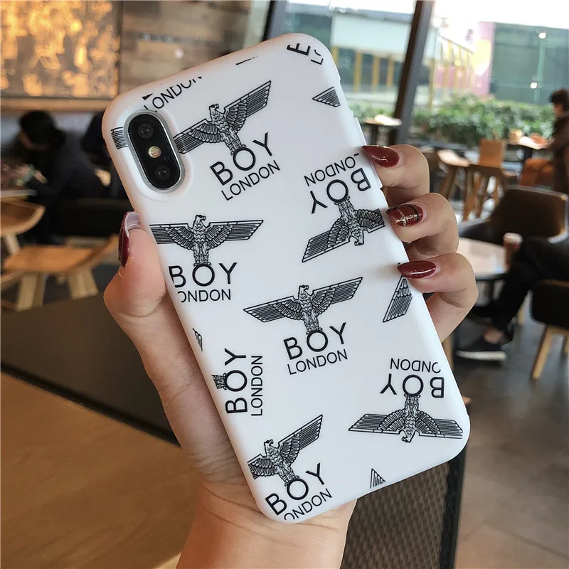 Soft Silicone Brand Case for Coque iPhone XR XS MAX 8 7 Plus 6s 7Plus 8Plus Luxury Eagle Phone Cover iPhone8 iPhoneX Capinha |