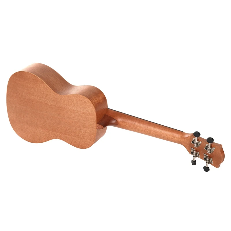 ABZB-концертная укулеле, 23 дюйма, УКУ, 4 струны, гитара из красного дерева, шея для детей, взрослых, Цветочная лоза