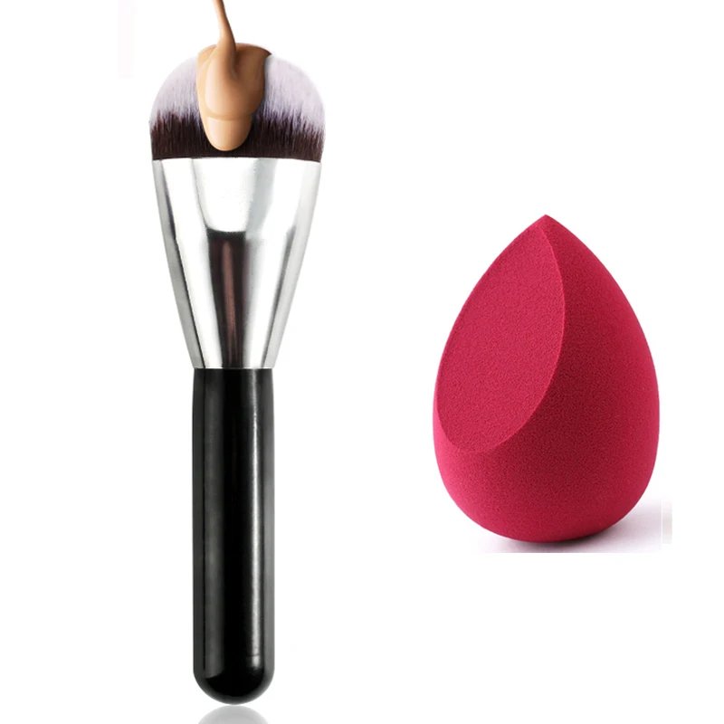 HMQ Contour Pro кисть Kabuki лучшая для основы кисти макияжа быстрые косметические