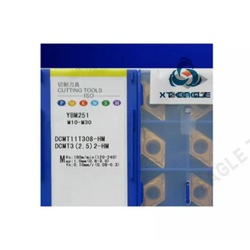 DCMT11T308-HM YBC252/YBM251/YBC351/YBC251/YBC152/YBD151/YBD152/YBD102/YBG202! бренд CNC лезвие