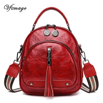 

Vfemage Small Handbag Women Shoulder Bag Tassel Female Crossbody Bag Multifunction Ladies Messenger Bag Brand Bolsa Feminina