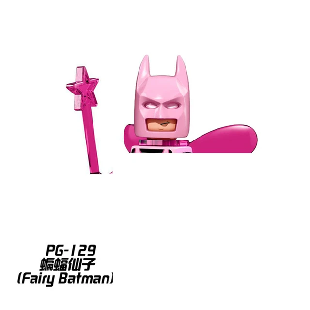 New Batman Building Blocks Movie Superhero Bricks Batman Construction Kit for Children Weapons Mini Bricks Action Figures Toys PG-129