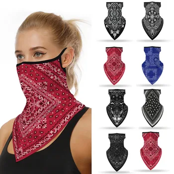 

25 1pc Women Pm2.5 Outdoor Washable Reuse Face Mask Protection Printing Mouth Mask Dust Proof Soft Face Mask Breathable Reusable