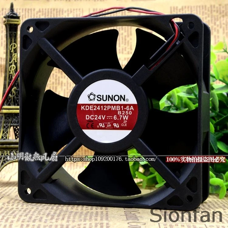 Для нового SUNON KDE2412PMB1-6A 12038 24V 6 7 W 12CM Siemens инверторный вентилятор |