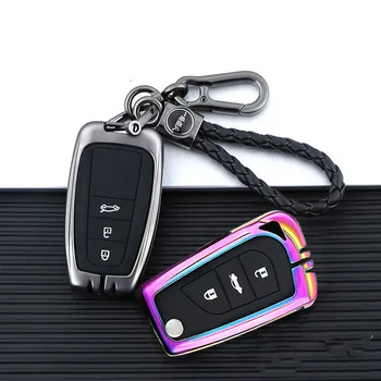 

Galvanized Alloy Silicone Key Case Cover Remote Fob For Toyota Auris Corolla Avensis Verso Yaris Aygo Scion TC IM