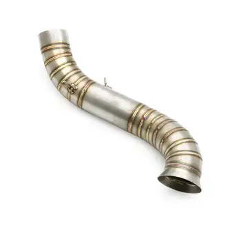 

Motorcycle Exhaust Muffler Middle Link Pipe For KTM DUKE 690 2012 to 15 2016 2017 2018 2019 DUKE 690 Escape Accessories Slip-on