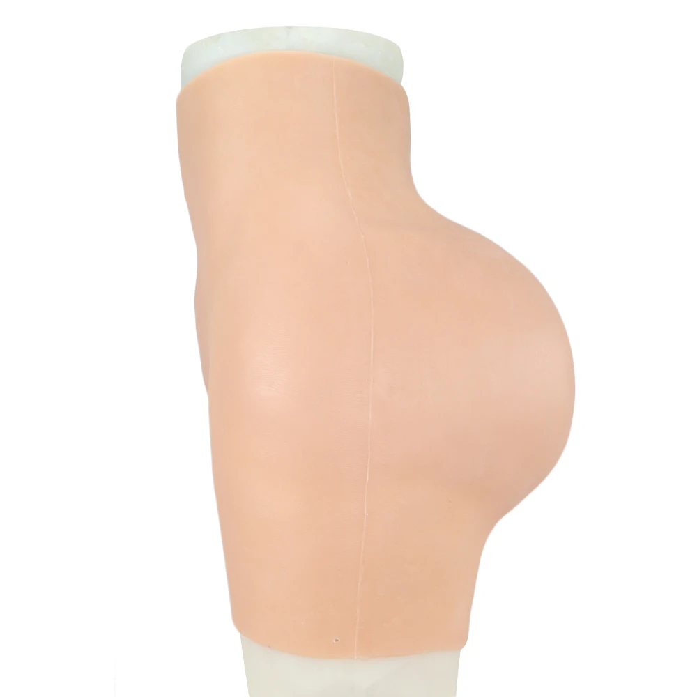 Silikonowe spodnie z fałszywe pochwy Cosplay kostiumy bielizna-majtki grube Hip spodnie dla Drag Queen Crossdresser transpłciowych Sissy