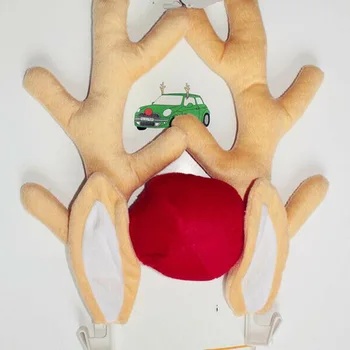 

2pcs Car Reindeer Antlers Christmas Kit Funny Xmas Accessories Stylish