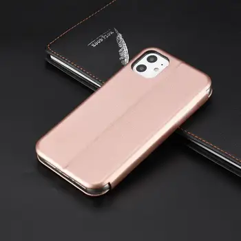 

Luxury Self-priming Flip Leather phone case for iphone 11Pro Max 7 8 plus X XR XS MAX Card Slots 360 full protection back cover