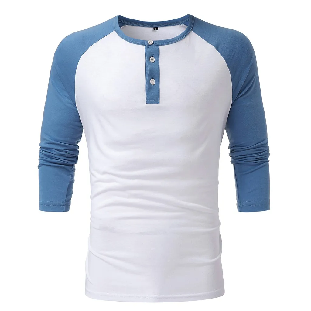 Men's shirt men's T-shirt Mens t-shirt slim fit men's casual o-neck seven-point sleeve T-shirt men's summer clothes
