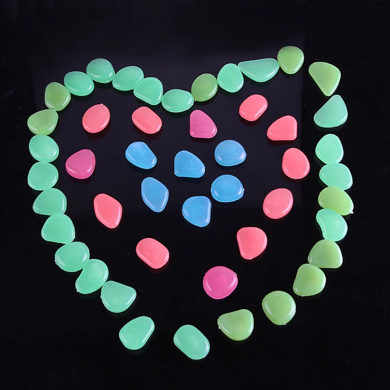100/PCS Garden Pebbles Colorful Home Decor Walkways Garden Path Patio Lawn Garden Yard Decor Luminous Stones Glow In The Dark 100/PCS Garden Pebbles Colorful Home Decor Walkways Garden Path Patio Lawn Garden Yard Decor Luminous Stones Glow In The Dark