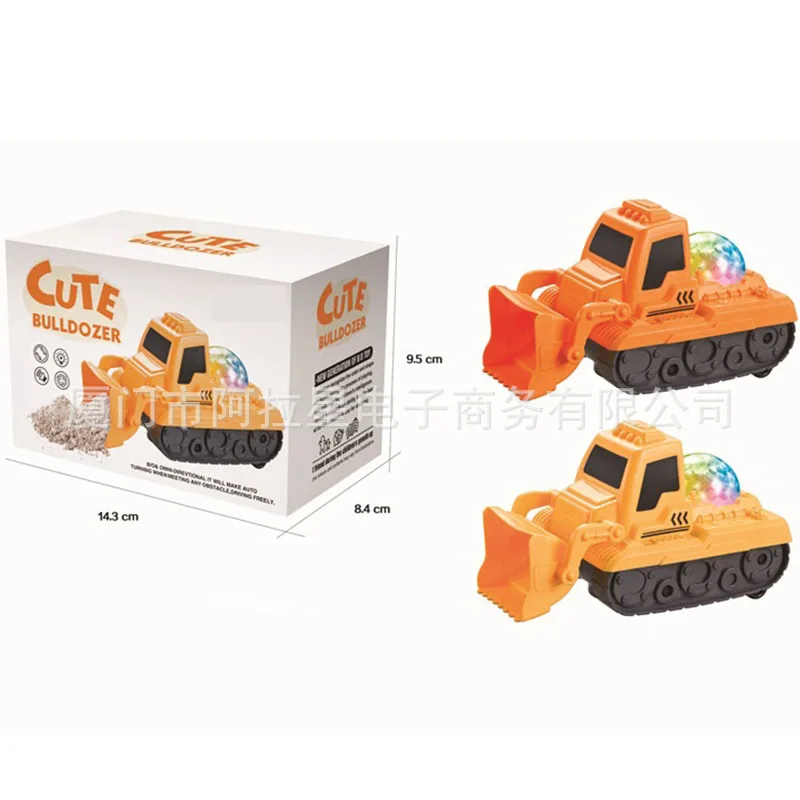 

Children Play House Toys Electric Universal Toy Light Bulldozer Children New Year Gift Toy Small Car