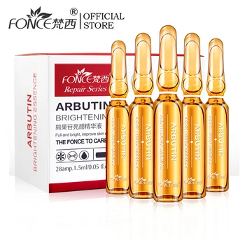 

Fonce Arbutin Whitening Skin Facial Essence 28 Bottle Small Ampoule Niacinamide Revitalizing Brightening Beauty Needle Serum