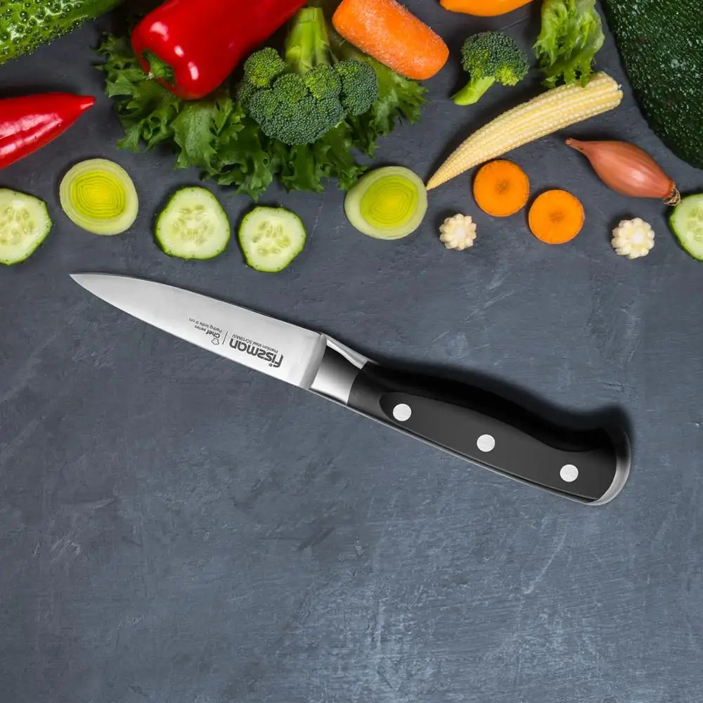 FISSMAN Chef Series 3 5 дюймовый нож для очистки овощей серии шеф повара немецкие стальные