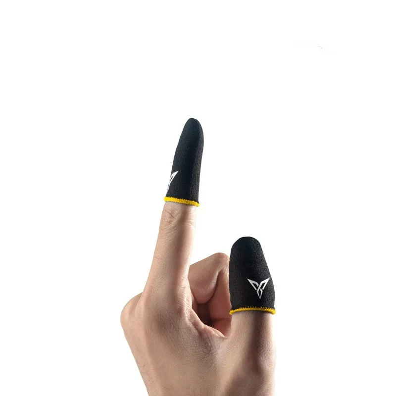 Flydigi обновленная 2-я версия 1 пара улей Sweatproof перчатки мобильный игровой контроллер телефон игровой PUBG Профессиональный палец крышка - Цвет: V2-Black