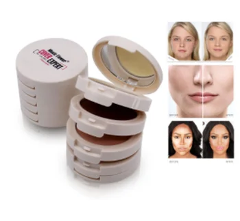 

Five-in-one for A Clean and Flawless Makeup Brighten Shadow Covers Dark Circles/imperfections/even Spots One Box Covers All