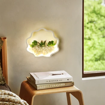 

FSS Modern Wall Lamp Simple And Creative 360° Rotating Adjustable Bedside Bedroom Living room Nordic TV Wall Background lamp