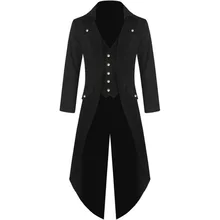 Ретро готический формальный блейзер с пуговицами мужской многоцветной модный пиджак вечерние платья вечерние костюмы пиджак