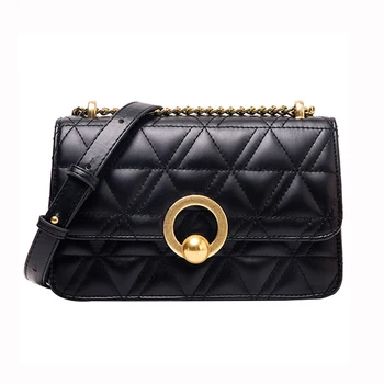

Women's Bags New Luxury Ladies Shoulder Bag Fashion Chain Messenger Bags Party Saddle Evening Bag High Quality Pu Clutch Purse