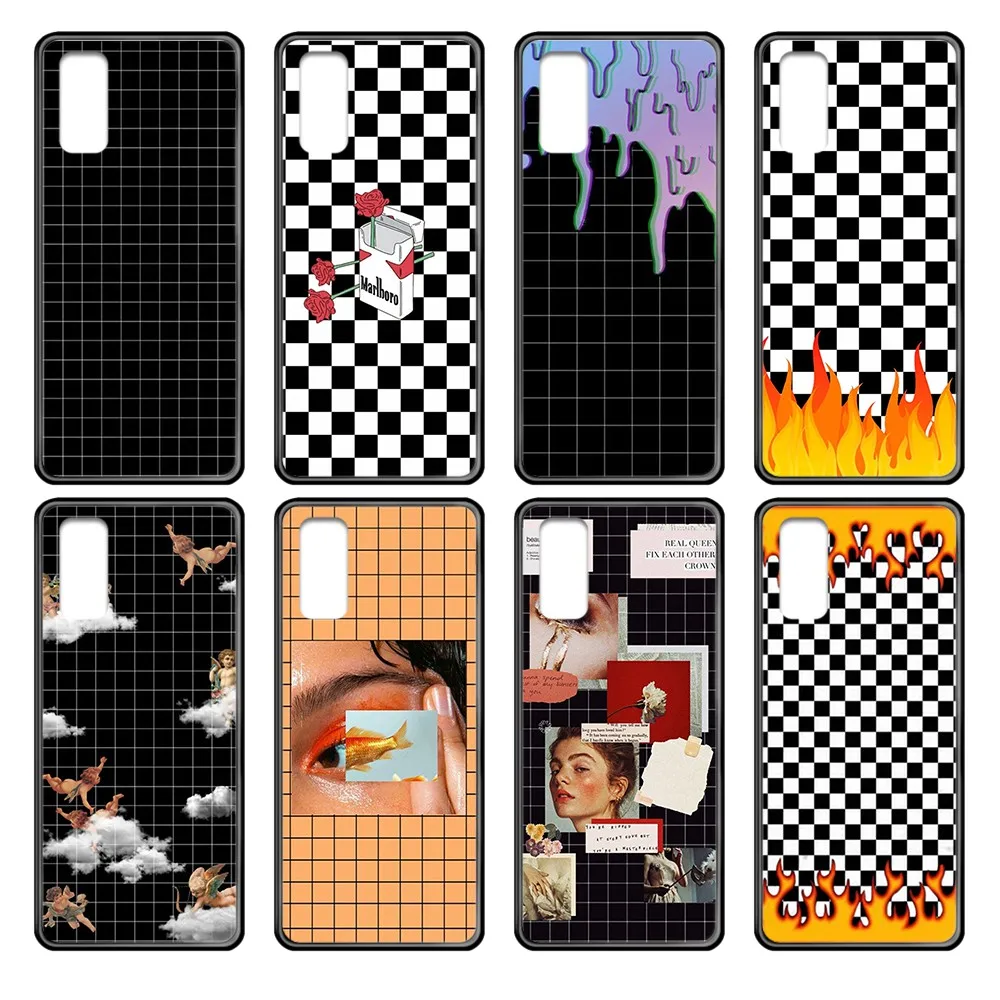 chess Board LGBT checkered black Phone case cover hull For Samsung Galaxy J S 1 2 3 4 5 6 7 8 9 10 Ace Prime Plus Lite Edge | Мобильные