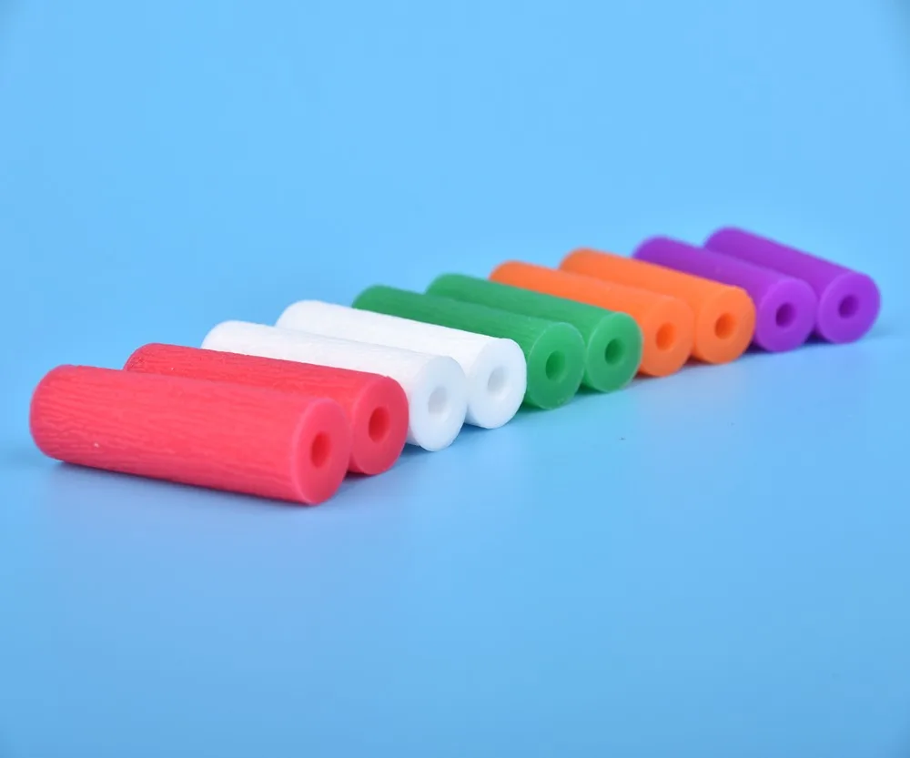 Y-Kelin Kieferorthopädische Chewies 5er Farbpack Silikon-Zahnstift Biss Fruchtgeschmack Aligner-Chewie-Boxen 10 Stück - Image 5