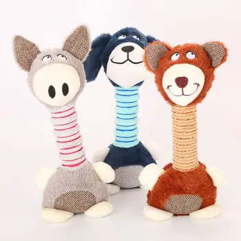 

Plush Animal Doll Pet Interactive Toys Sound Dog Safe Soft Chew Molar Toy Intelligent Toys For Dogs Waterproof And Durable