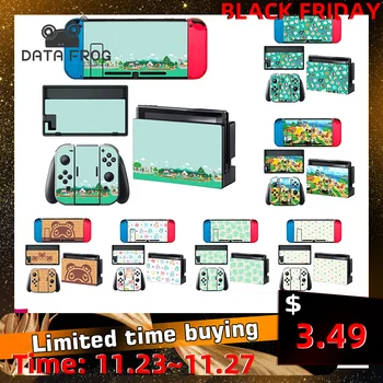 

DATA FROG Animal Full Wrap Protective Stickers For Nintendo Switch Decal Protector Cover Skin Stickers For NS Console