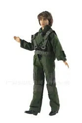 11 дюймов 30 см мальчик одежда игрушки одежда Топы + штаны 6 точек касания кукольная одежда Армейский зеленый