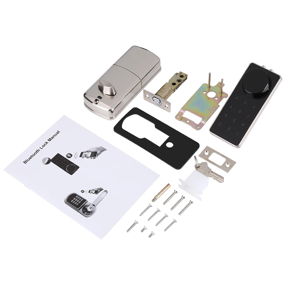1 Set Digital Electronic Password Bt Entry Door Lock Set With Keys