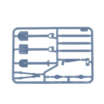 

20Pcs Children DIY Small Particle Figure 100061 Weapon Pieces Kit for 100% Building Block Brands on the Market - Grey