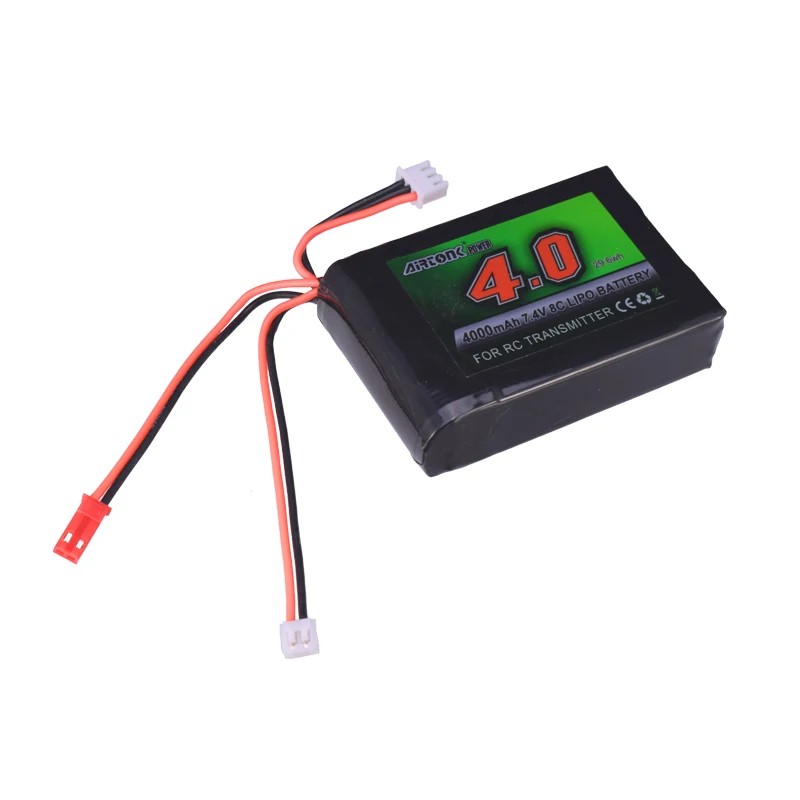 7,4 V 4000mAh 8C RC передатчик батарея аккумуляторная Lipo батарея для Spektrum DX9 DX8 DX7 DX6E пульт дистанционного управления