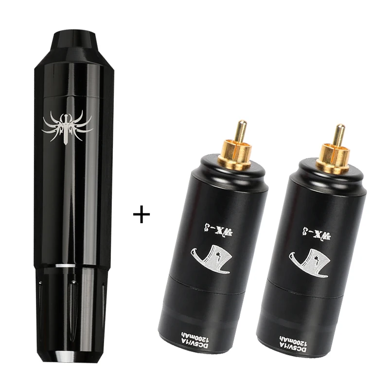 

Professional Tattoo Machine Kit Mini Wireless Tattoo Power Supply Rotary Motor Tattoo motor machine For Artist & Beginner