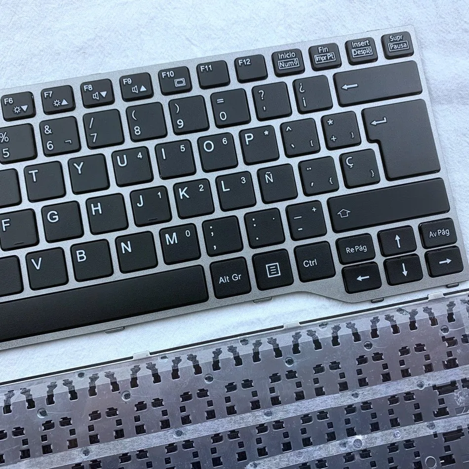 Universal Teclado Espanhol para Fujitsu Lifebook E733 E734 E743 E744 U745 E546 E547 E544 E736 E746 T725 T726 Série sp Layout - Imagem 2