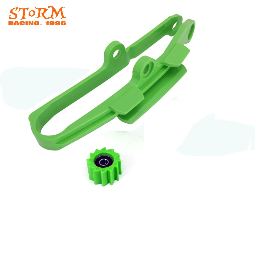 Motorcycle Chain Slider Guide with Lower Roller For KAWASAKI KXF250