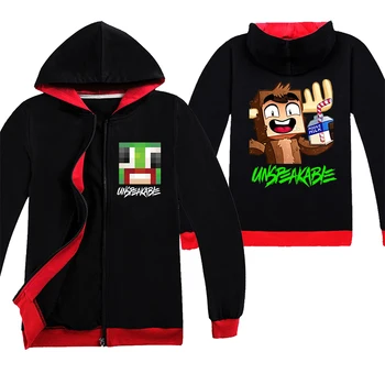 

2020 4-15 Years Children Clothing Coat Spring Autumn Unspeakable Cartoon Printing Girl Coats Boy Baby Long Sleeve Zipper Jackets