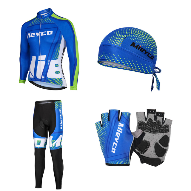 Dry Cycling Jersey Set 2021 Pro Team MTB Bike Clothing Roupa Ciclismo Masculino Race Bicycle Sportswear Two Piece Set Men